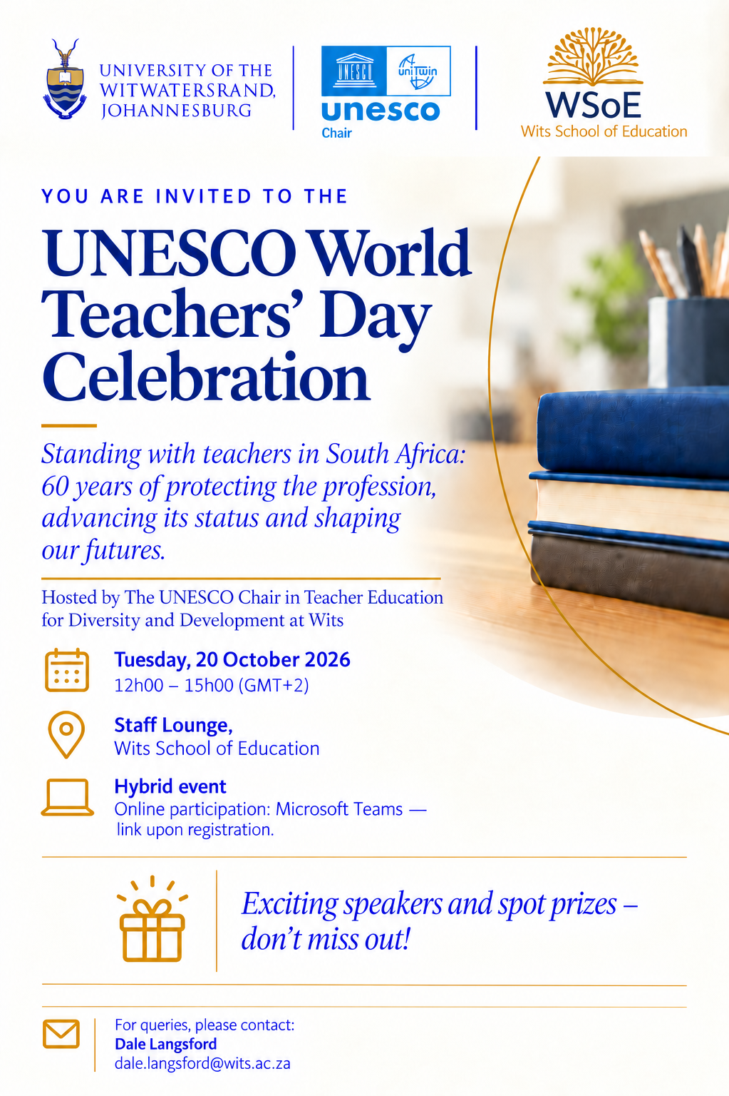 UNESCO World Teachers' Day Invitation